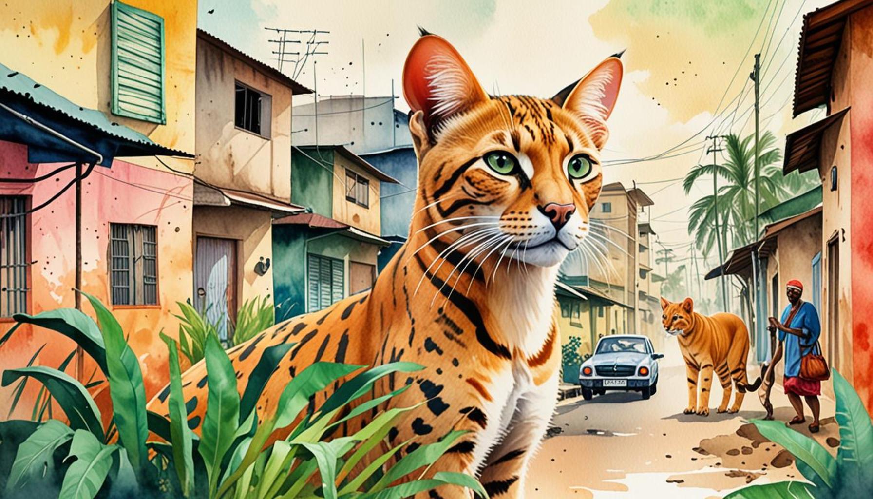 Wild Cat Breeds and Their Adaptation to the Nigerian Urban Environment