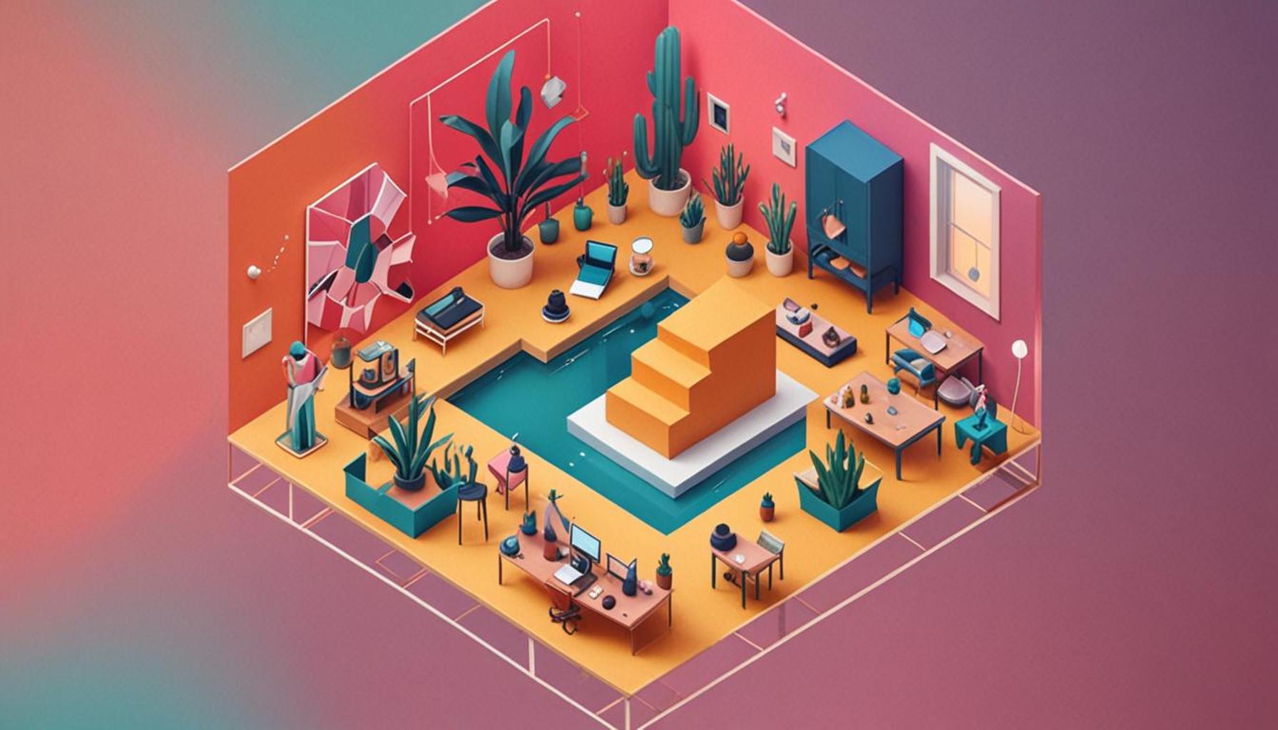 The importance of spatial organization in creating minimalist environments